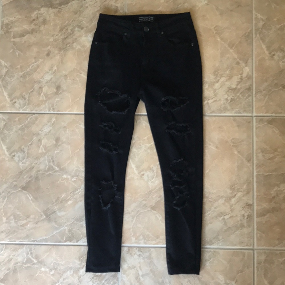 Black Ripped Jeans